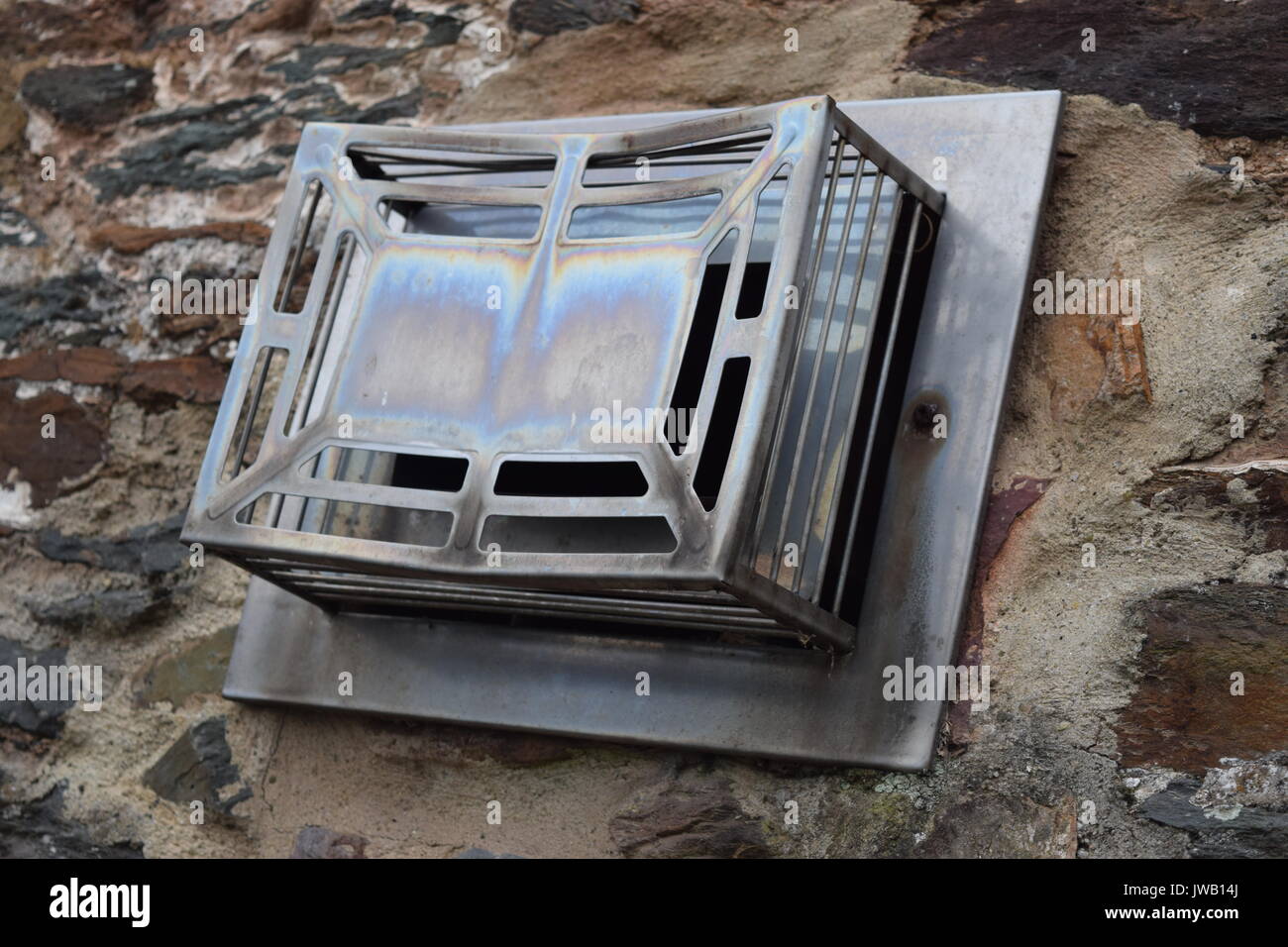 Die aussenluft Ventilator Stockfoto