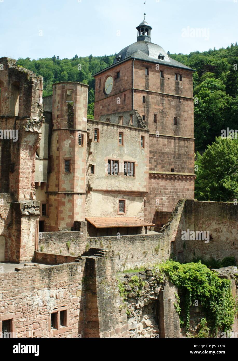 Heidelberger Schloss, Heidelberg, Deutschland Stockfoto