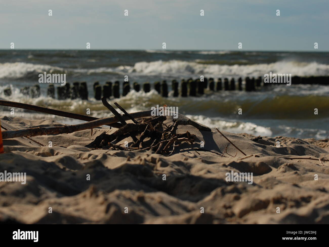 Seaside Beach Stockfoto