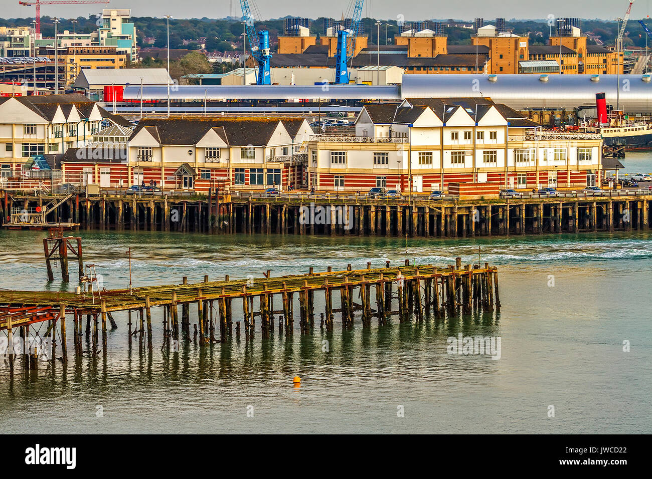 Ocean Village Southampton, Großbritannien Stockfoto