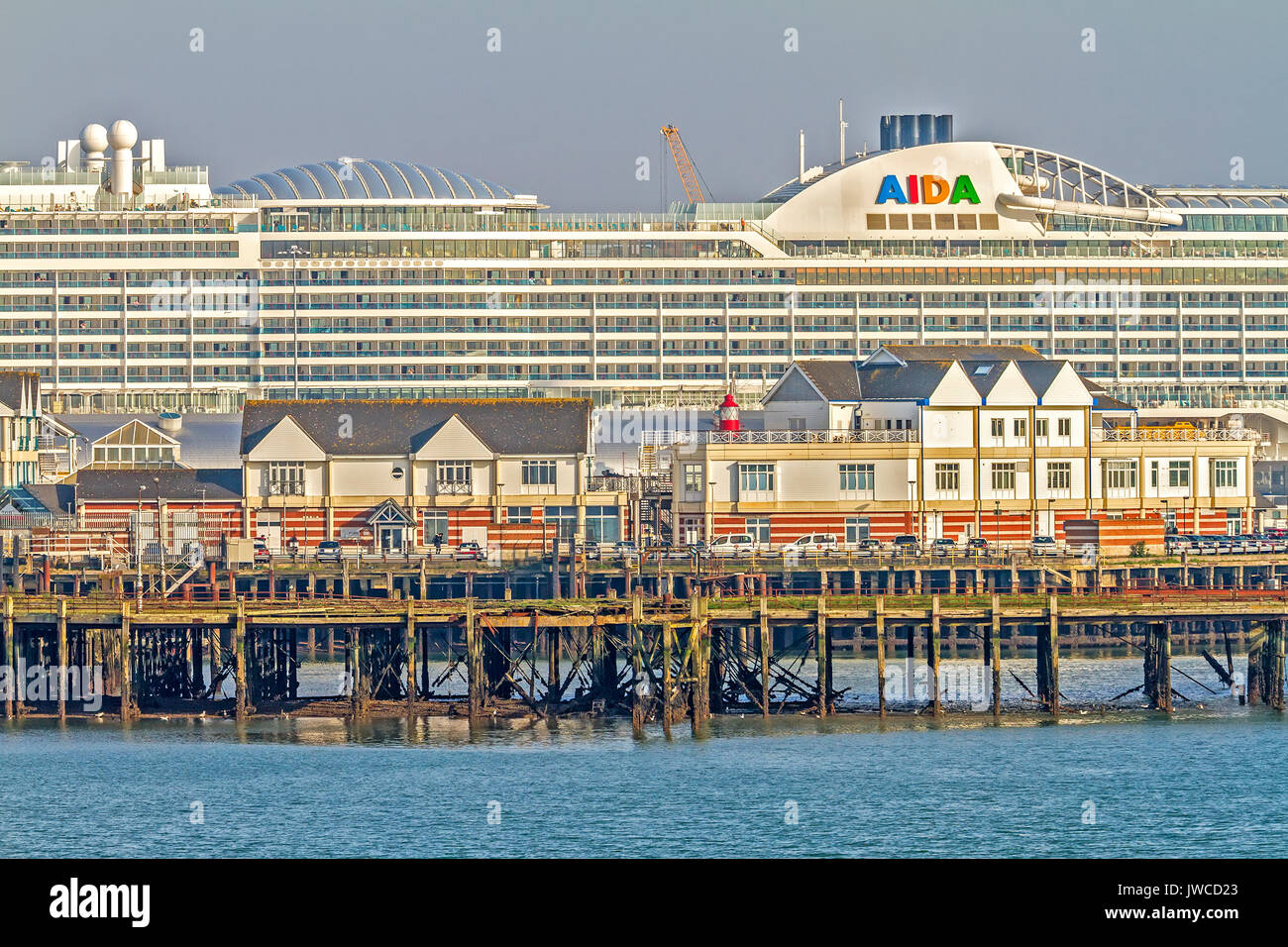 Ocean Village Southampton, Großbritannien Stockfoto