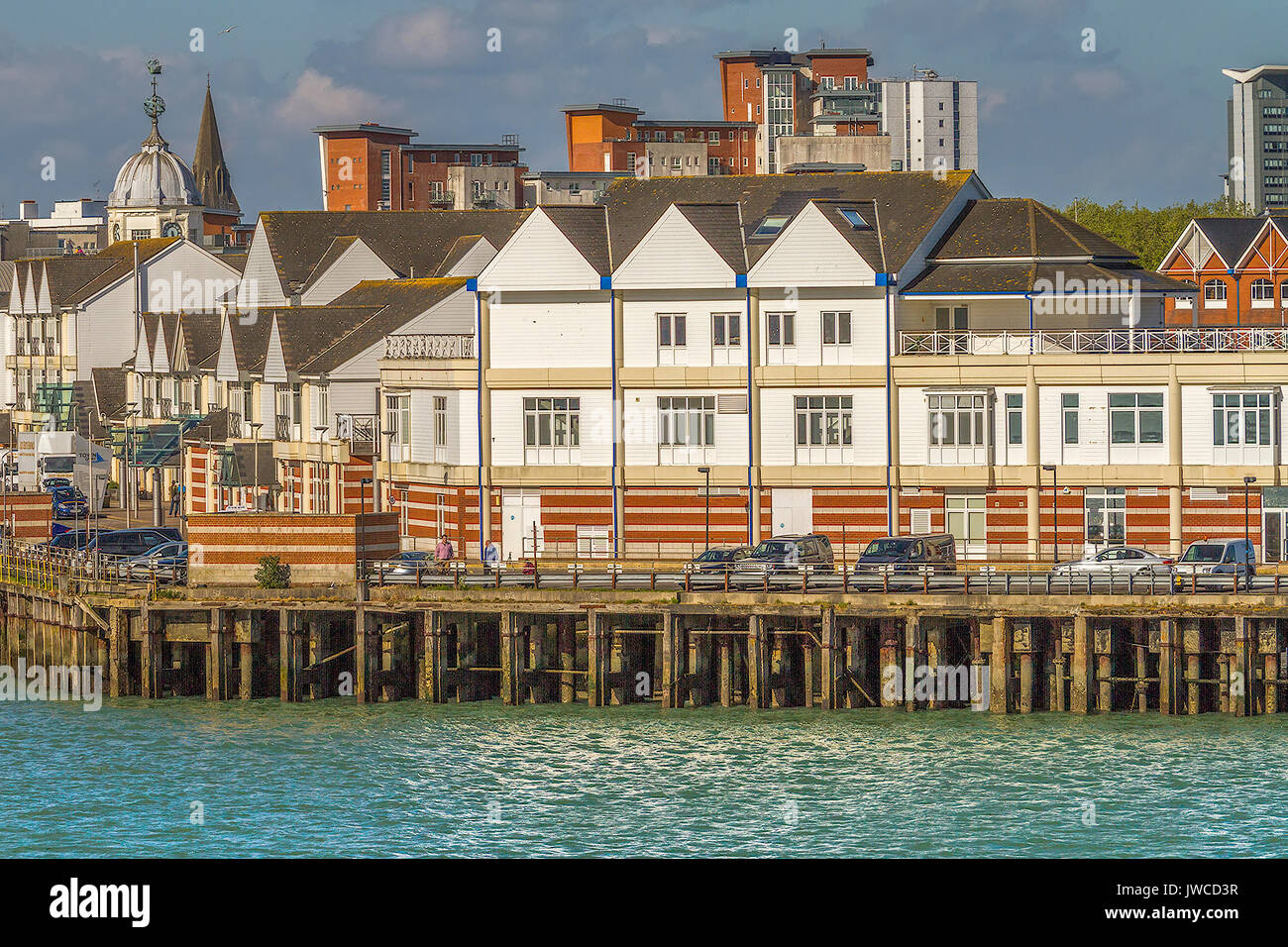 Ocean Village Southampton, Großbritannien Stockfoto