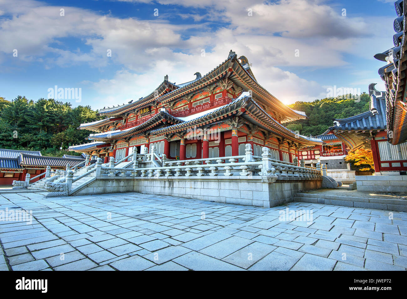 Dae Jang Geum Park oder Koreanischen historisches Drama in Südkorea. Stockfoto