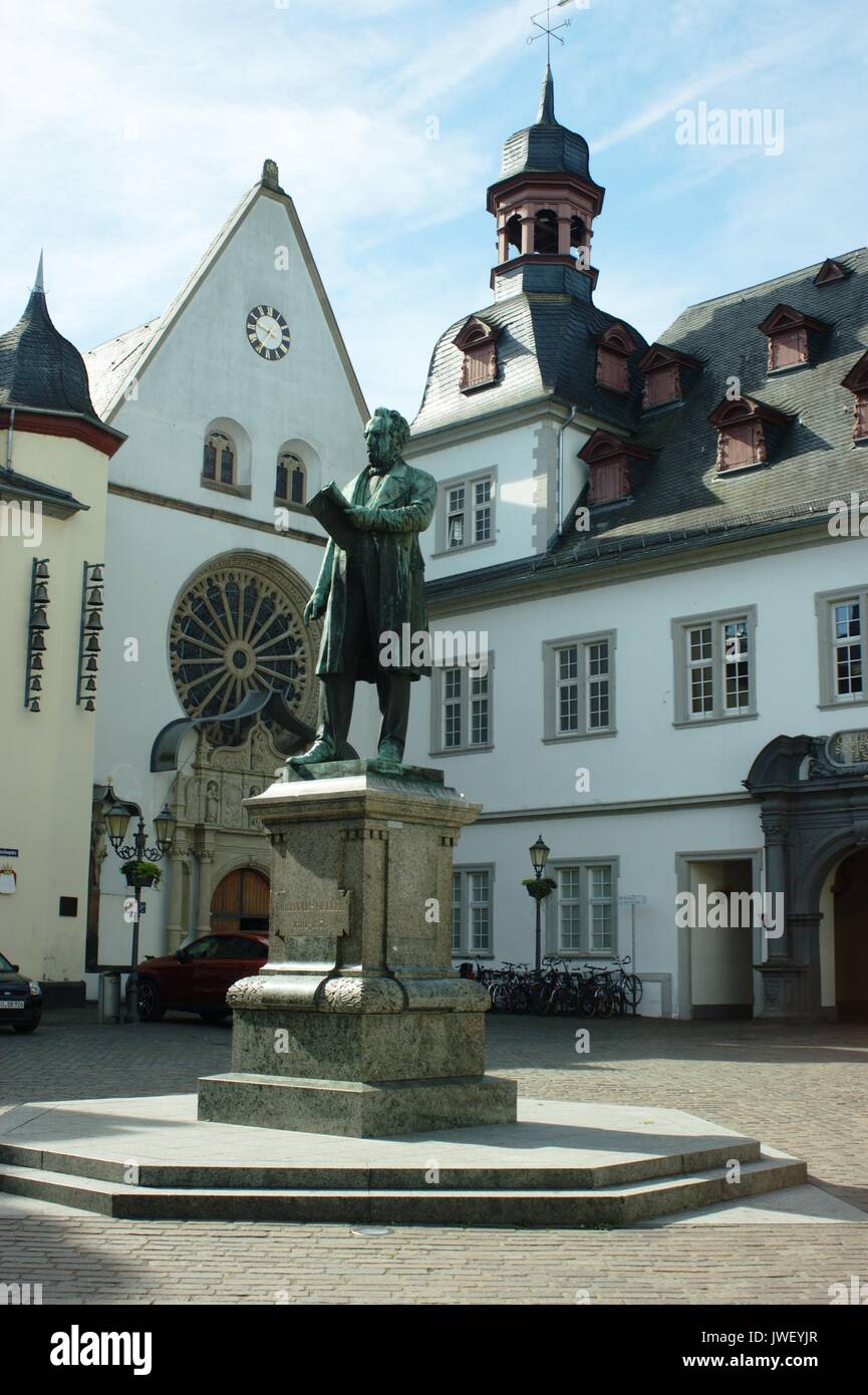 Koblenz Altstadt, Koblenz Germanycloud Stockfoto