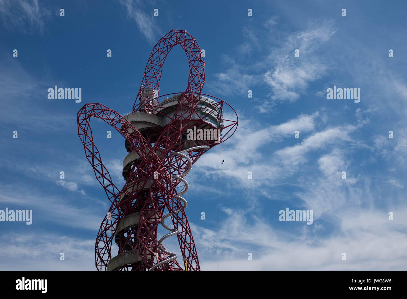 Der ArceclorMittal Umlaufbahn in der Queen Elizabeth Olympic Park, Stratford, East London Stockfoto