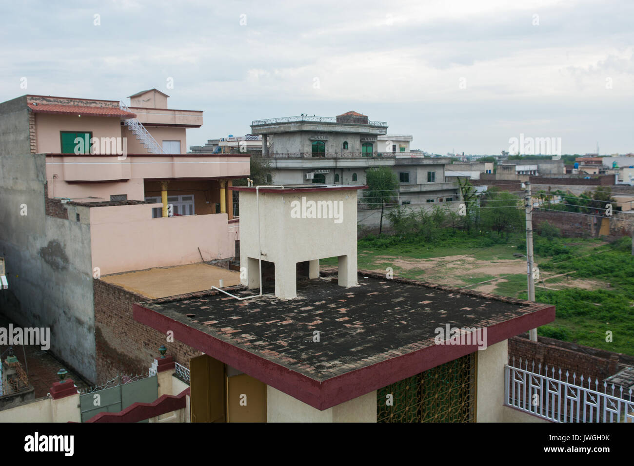 Architektur auf Kharian Dorf Pakistan Stockfoto