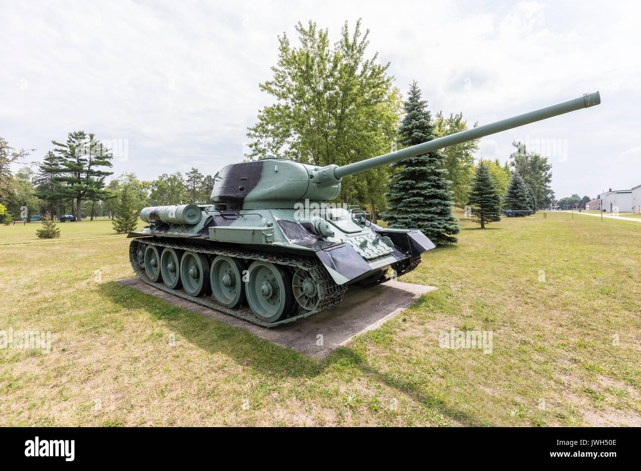 Militärische gepanzerte Fahrzeuge Stockfoto