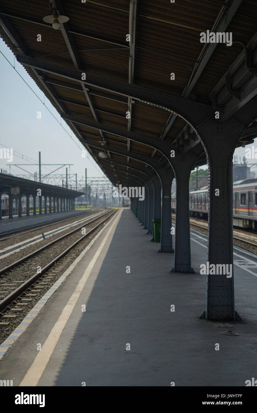 Bahnhof kota Atmosphäre Stockfoto