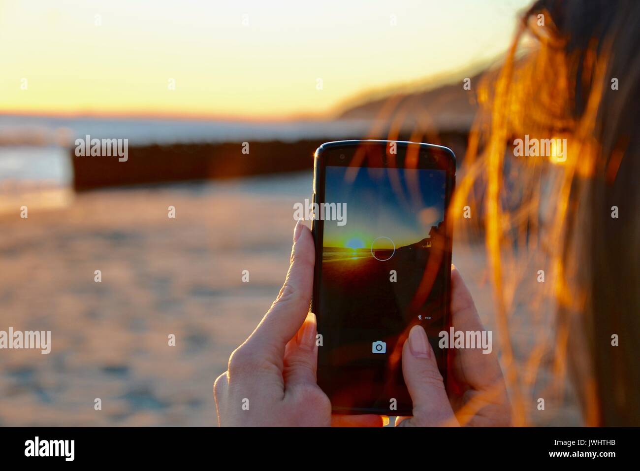 Ihre Erinnerungen Stockfoto