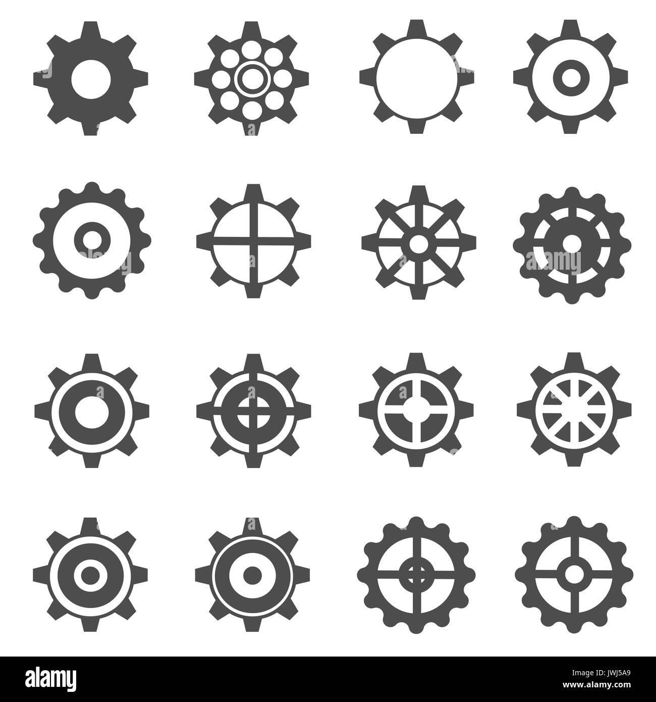 Gang Symbole Vektor Stockfoto