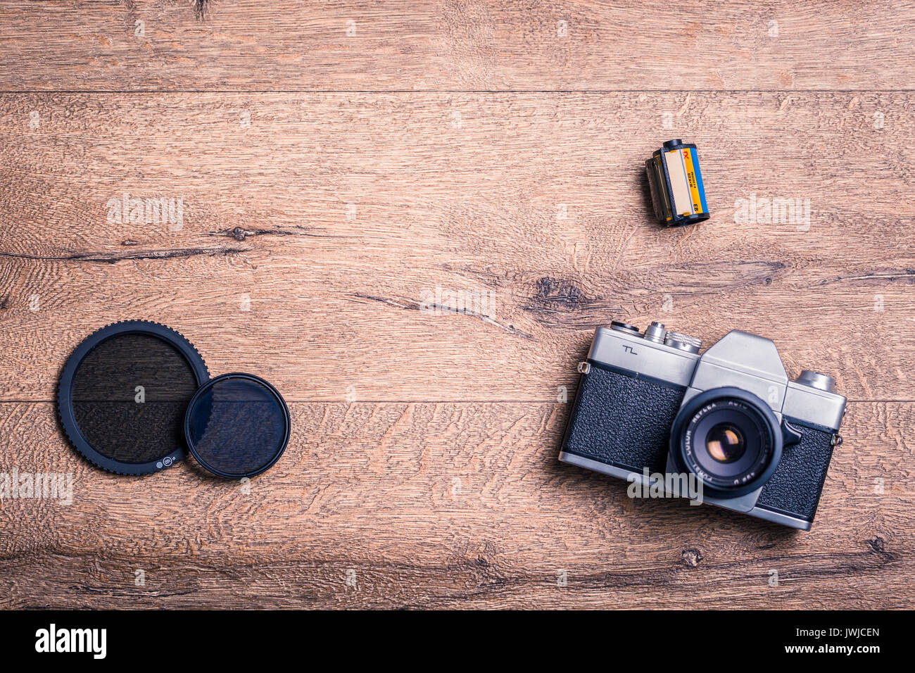 Kamera, Blitz, Memorycard, Film, Negative, Raum, Stockfoto
