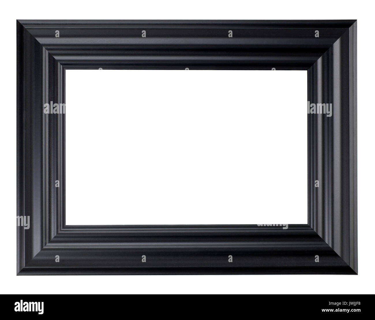 Schwarzes Holz Bilderrahmen Stockfoto