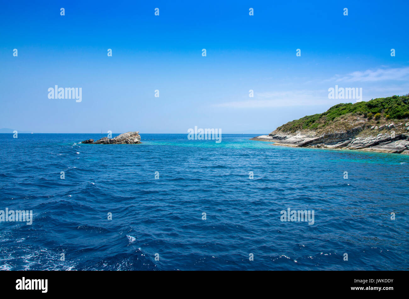 Insel Paxos - Ionisches Meer - Griechenland Stockfoto