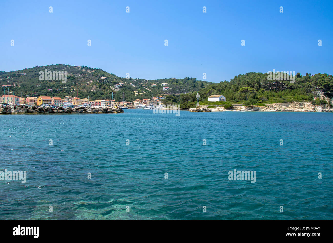 Griechenland - Ionisches Meer - Insel Paxos - Paxi Stockfoto