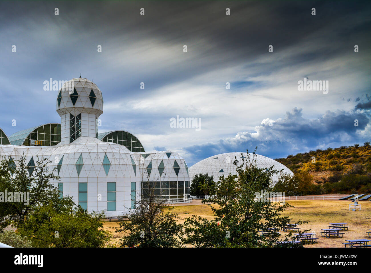 Biosphere II, Oracle, Arizona, USA Stockfoto