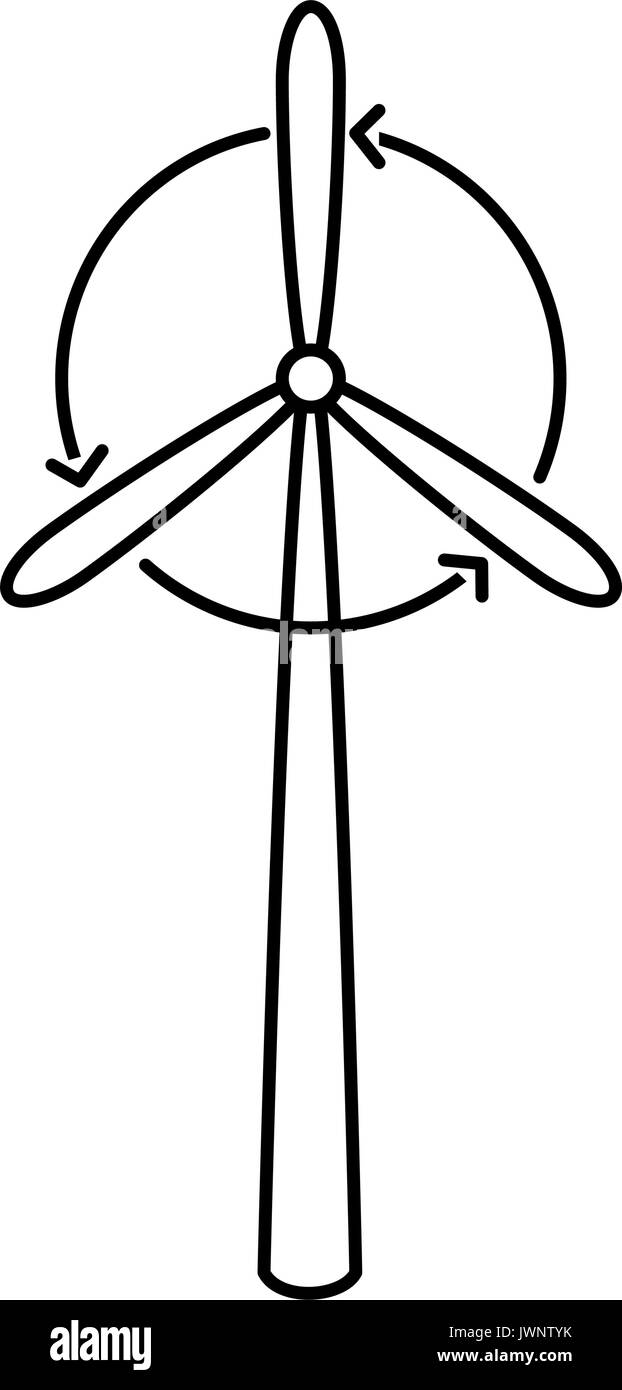 Fan-Symbol auf weißem Hintergrund-Vektor-illustration Stock Vektor