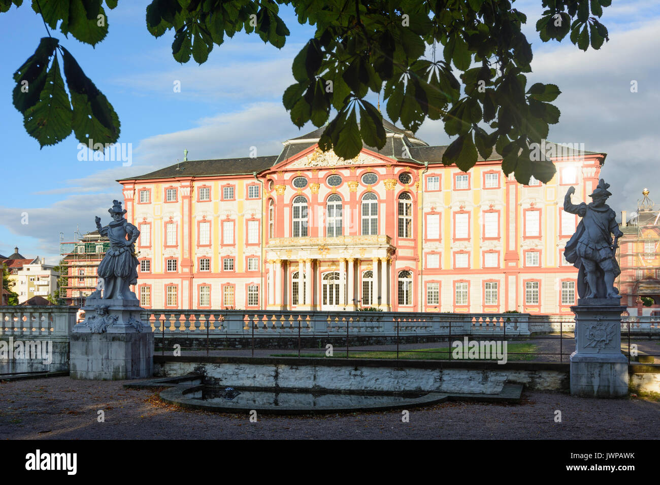 Schloss, Bruchsal, Kraichgau-Stromberg, Baden-Württemberg, Deutschland Stockfoto