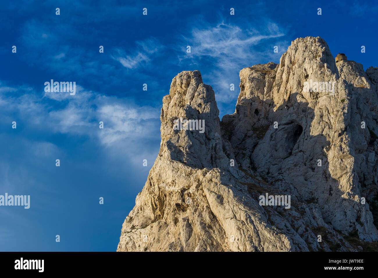 LES GOUDES CAP CROISETTE, MARSEILLE, BDR 13 Stockfoto