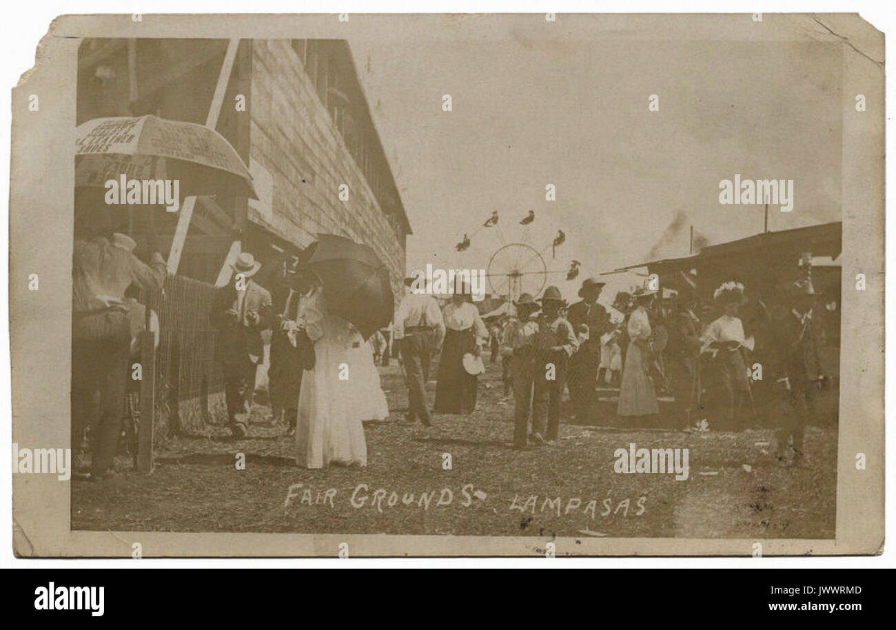 Messegelände - Lampasas Stockfoto