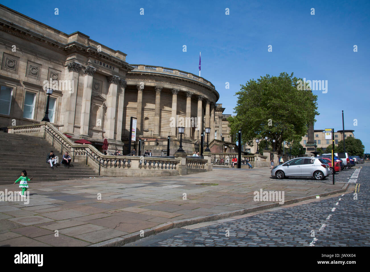 Die World Museum Liverpool Central Library William Brown St Liverpool Merseyside England Stockfoto