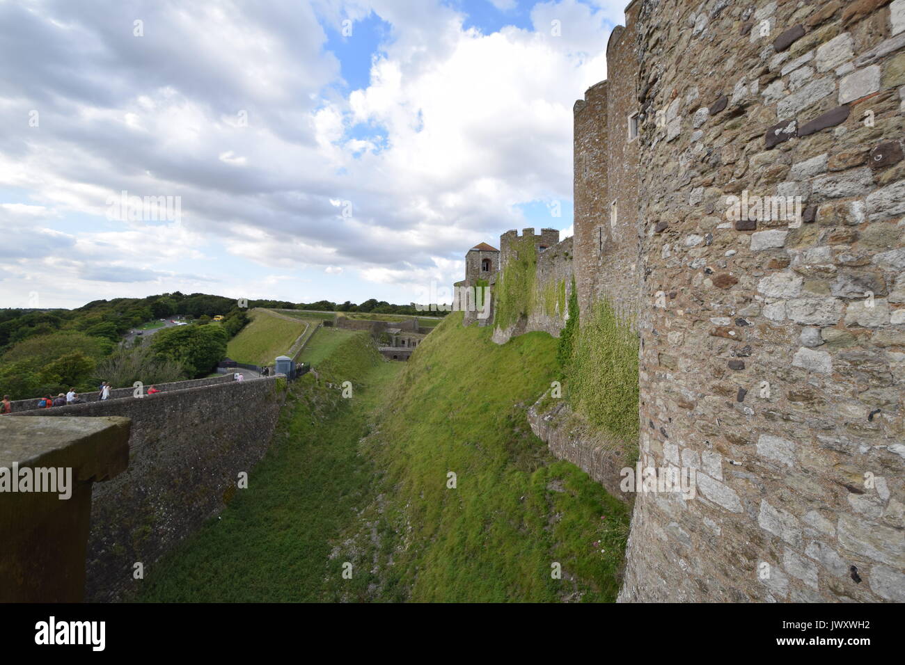 Dover Castle Turnier August 2017 Stockfoto