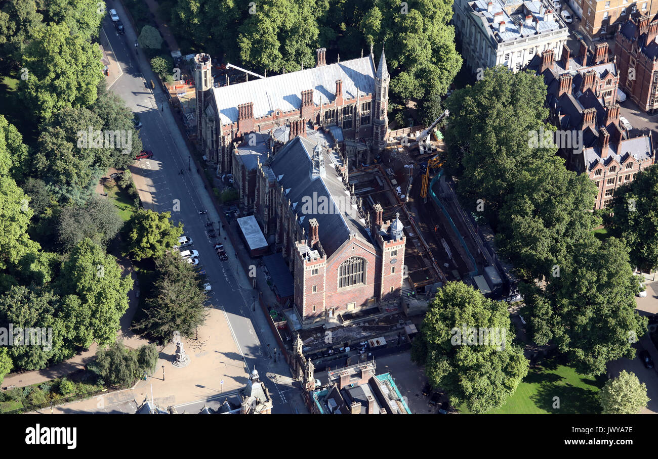 Luftaufnahme von Lincoln's Inn, London WC2A, Großbritannien Stockfoto