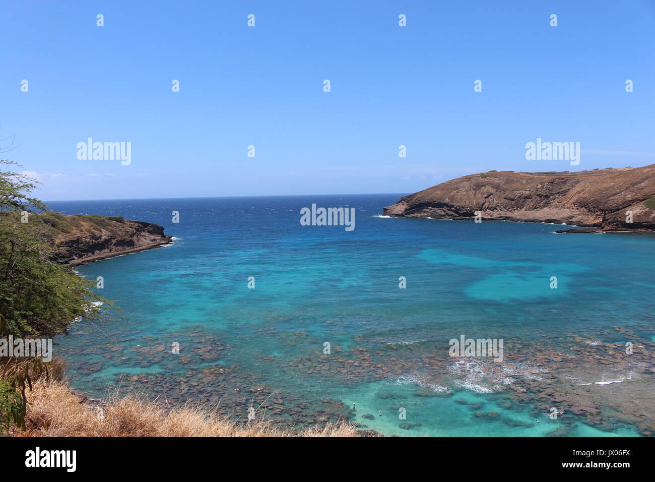 Hawaii Tropical Bay Stockfoto