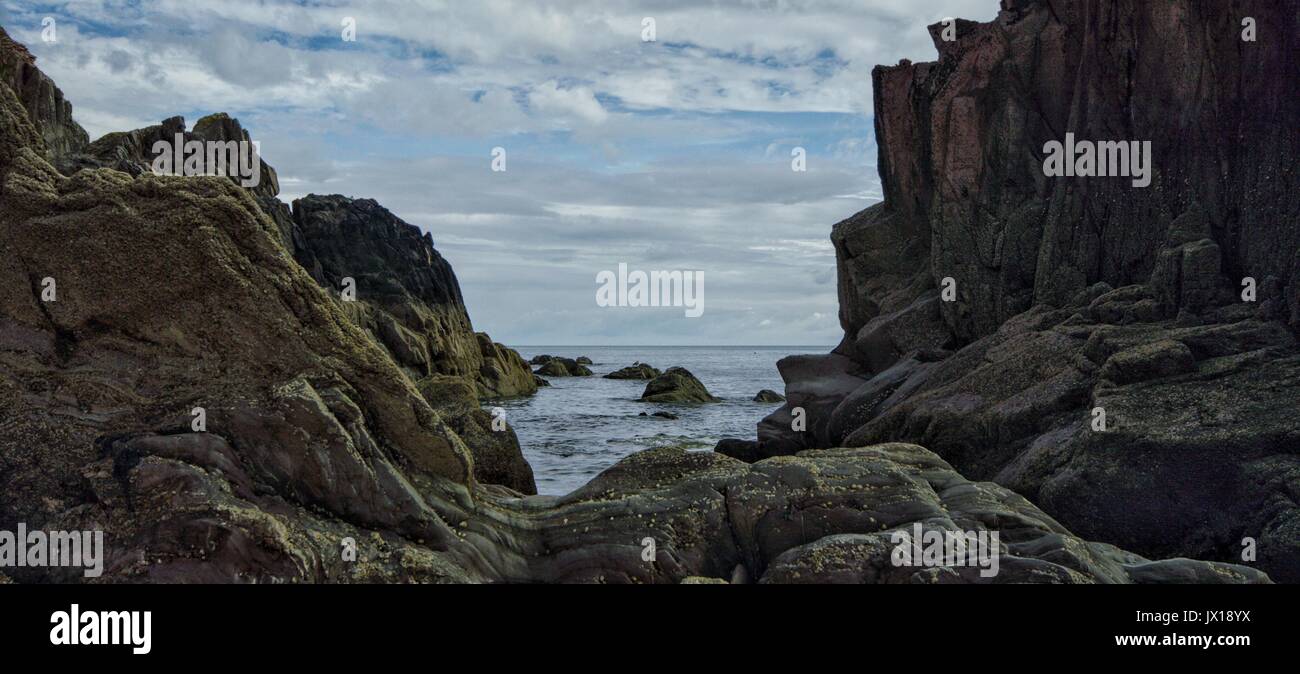 Blackpool Sands, Dartmouth Devon, Großbritannien Stockfoto
