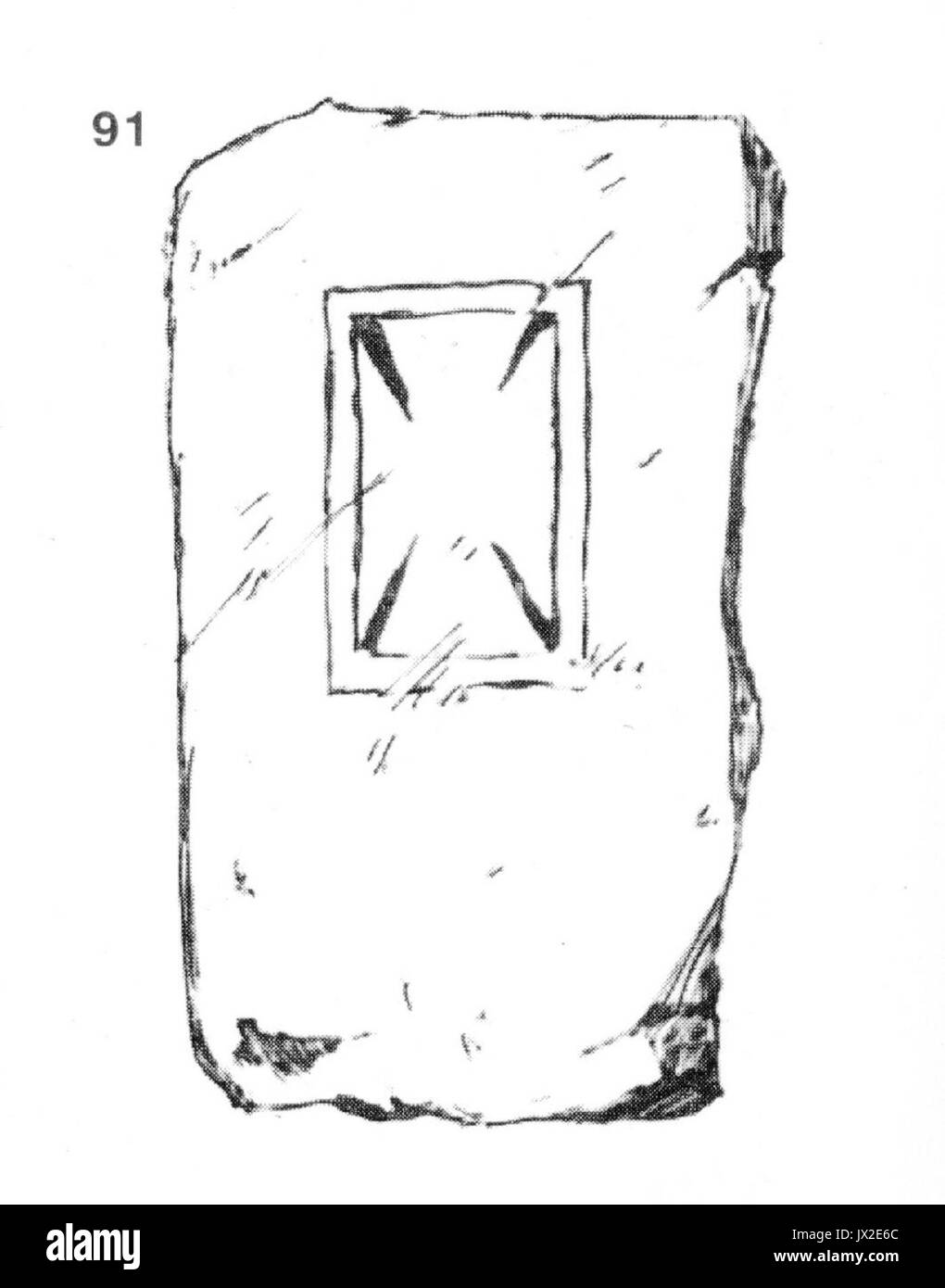 Ivan Enchev Vidyu bulgarischen Kreuze 91 Stockfoto