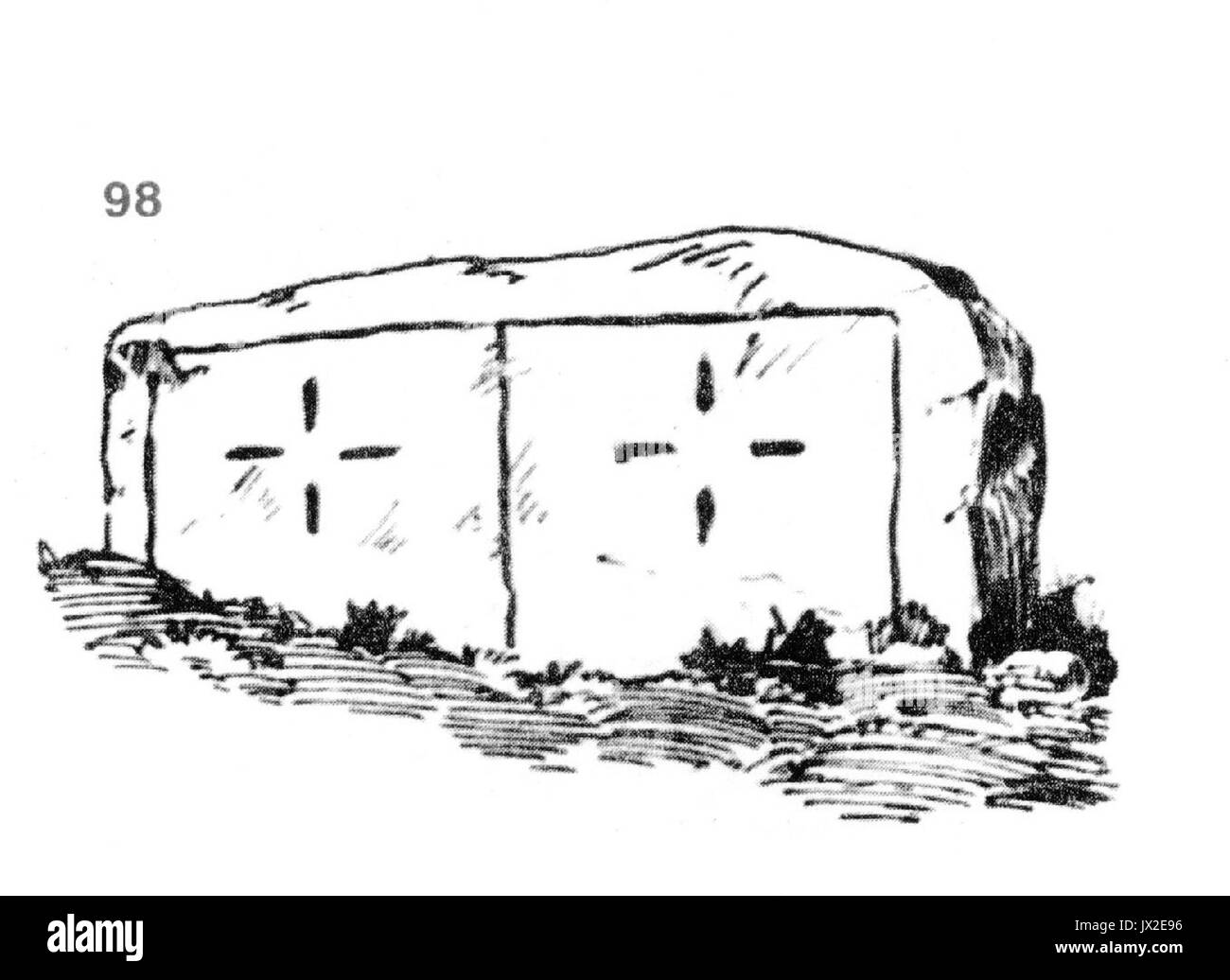 Ivan Enchev Vidyu bulgarischen Kreuze 98 Stockfoto