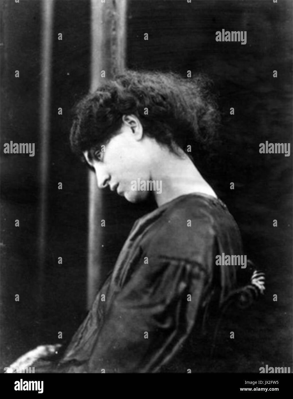 Parsons John R Jane Morris von Dante stellte Gabriel Rossetti Stockfoto