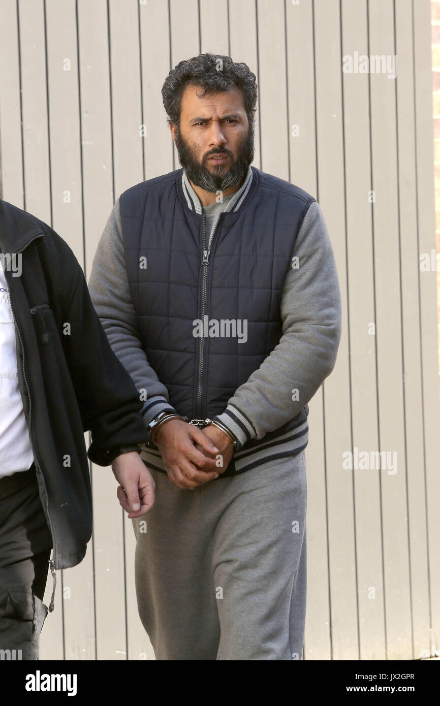 Jamshid Piruz Blätter Lewes Crown Court wegen versuchten Mordes. 20.06.2016 Stockfoto