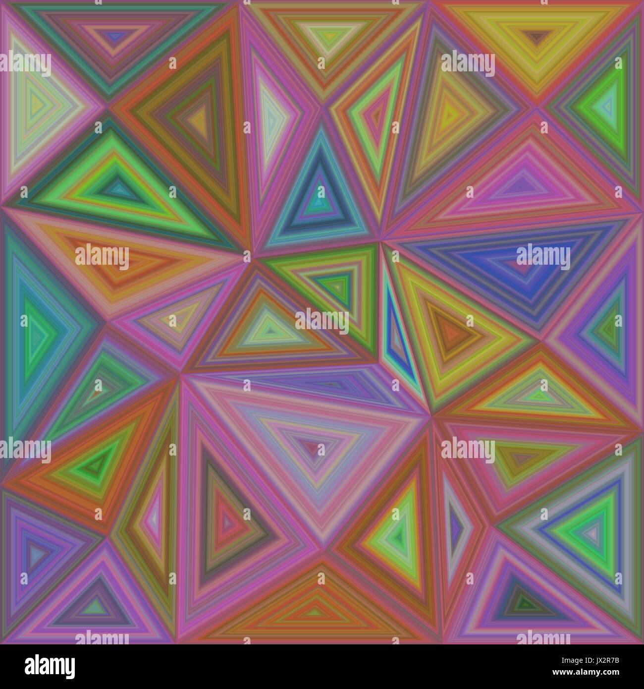Bunte Dreieck Mosaik Hintergrunddesign Stock Vektor