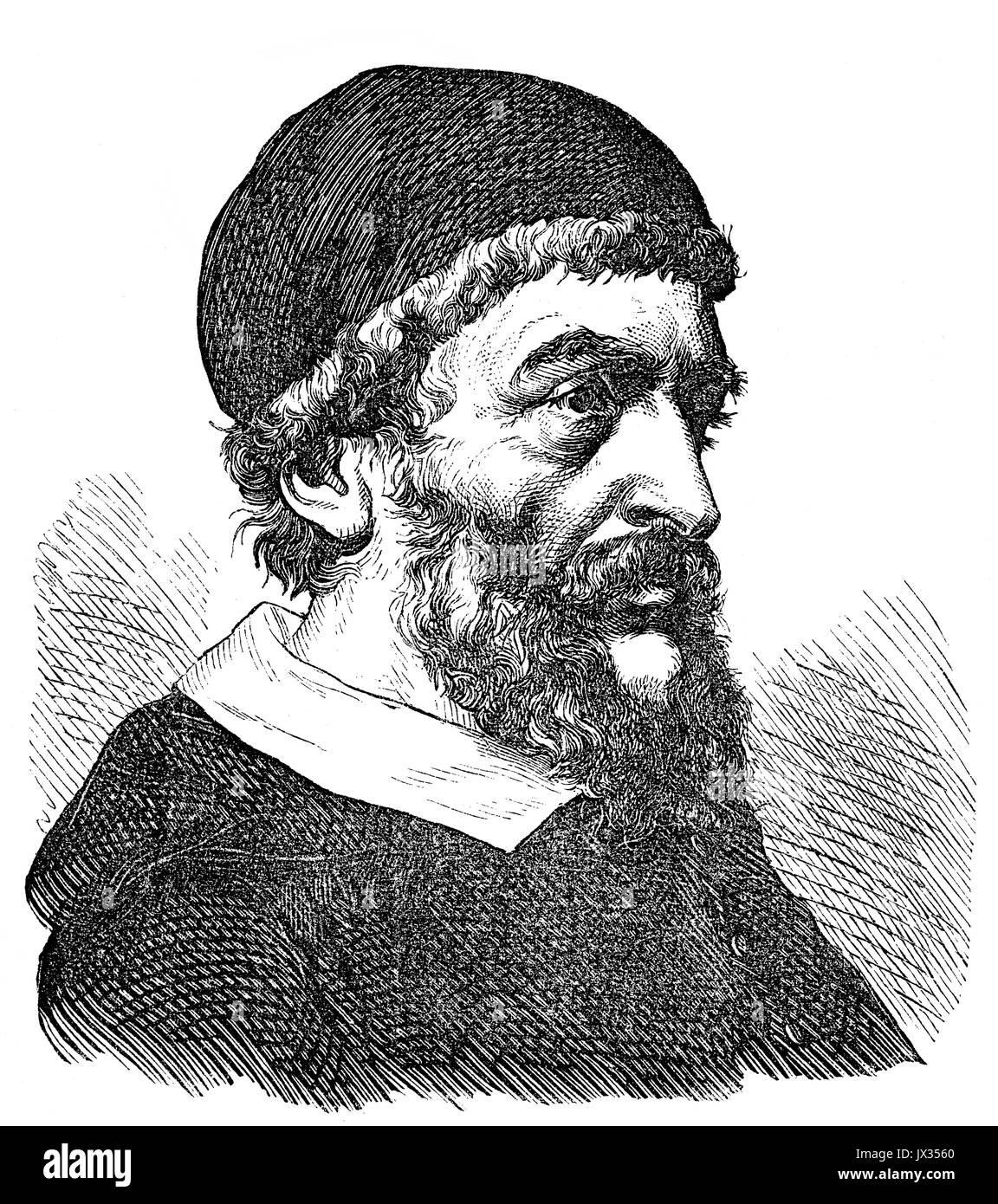 Papst Gregor XIII., 1502 - 10 April 1585, war Papst der katholischen Kirche vom 13. Mai 1572 bis zu seinem Tod Stockfoto