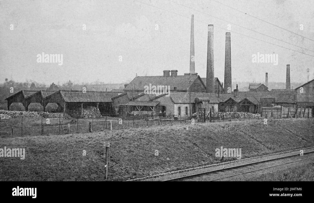 Verrerie Gouhenans Stockfoto