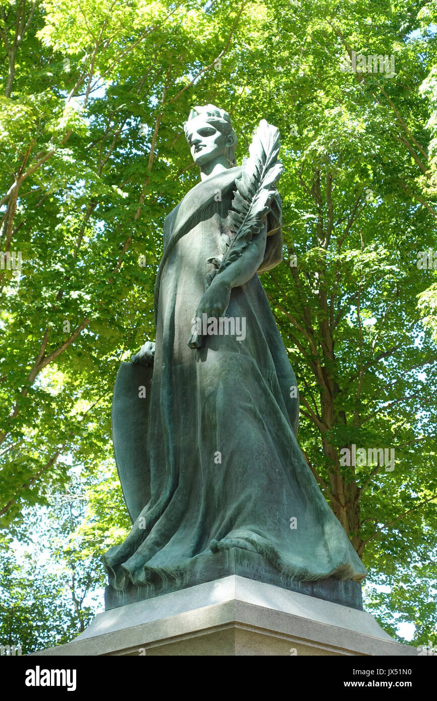 Soldaten Denkmal Spencer, Massachusetts DSC 02305 Stockfoto