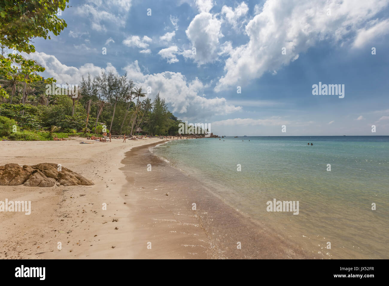 Das Geheimnis Beach, Koh Phangan, Thailand Stockfoto