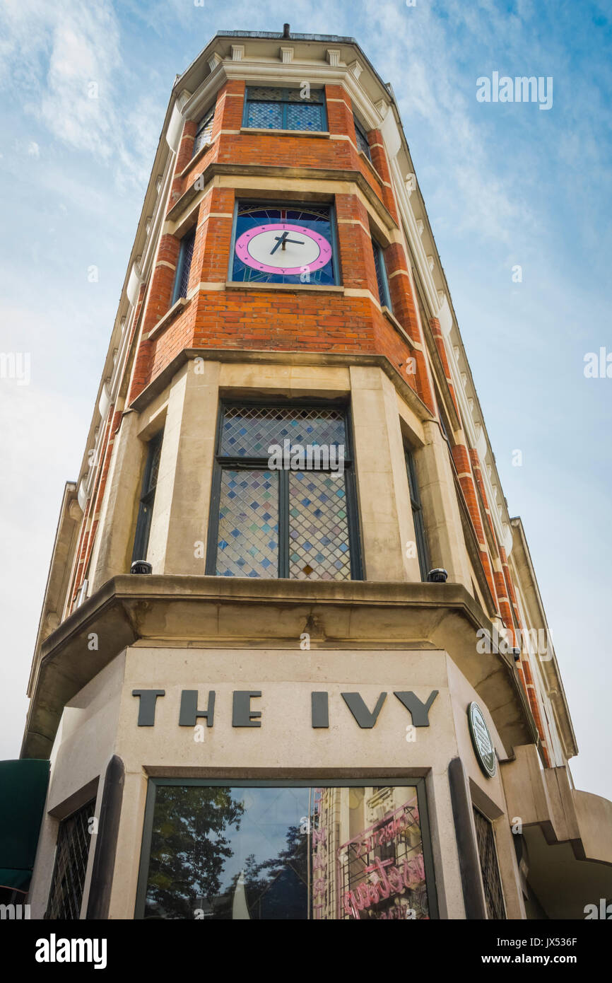 Die Ivy Restaurant an der West Street, Covent Garden, London, UK Stockfoto