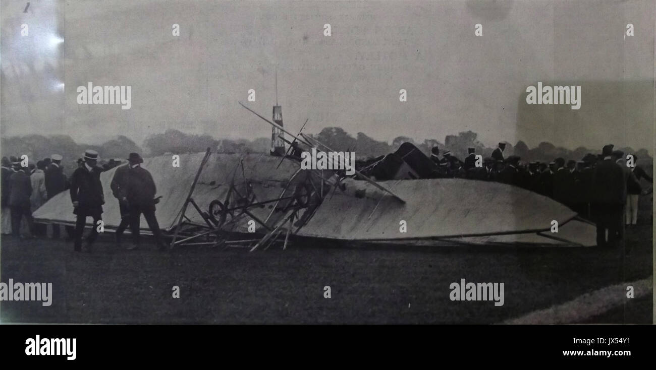Tod von Charles Stewart Rolls Illustrated London News 2 Stockfoto