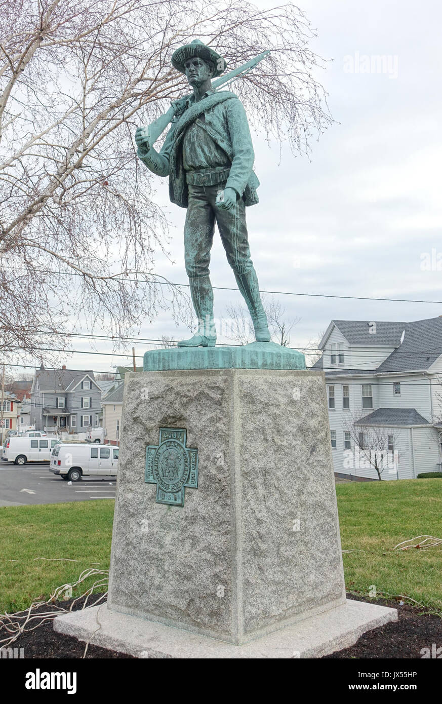 Spanisch-amerikanischen Krieg Denkmal Revere, Massachusetts DSC 04437 Stockfoto