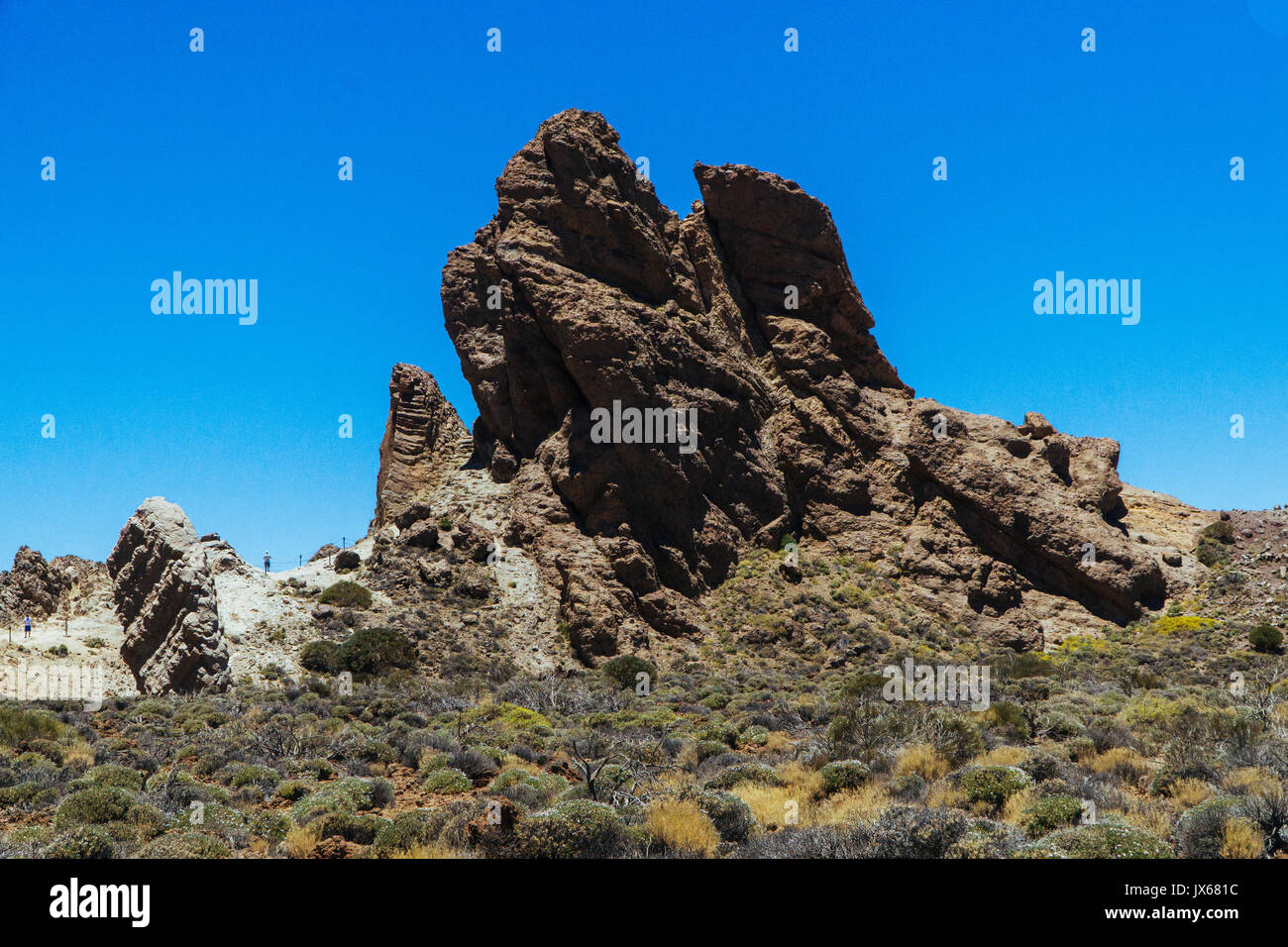 Der Nationalpark El Teide auf Teneriffa, Spanien Stockfoto