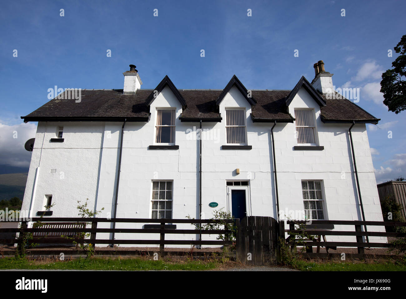 Lock Keepers Cottage, Spean Bridge, Fort William - Schottland Stockfoto