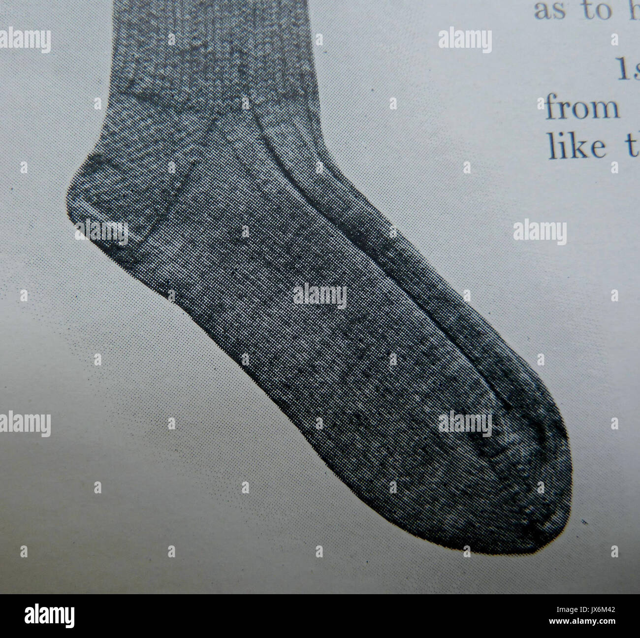 Gentlemans sport Strumpf 3 Stockfoto