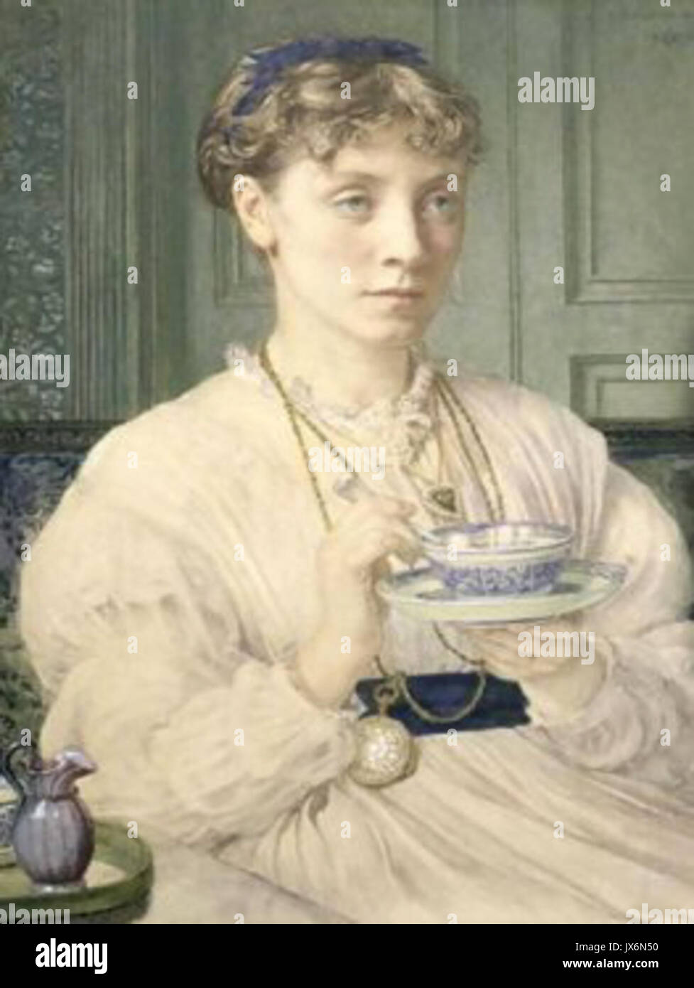 Georgina Burne Jones von Edward Poynter Stockfoto