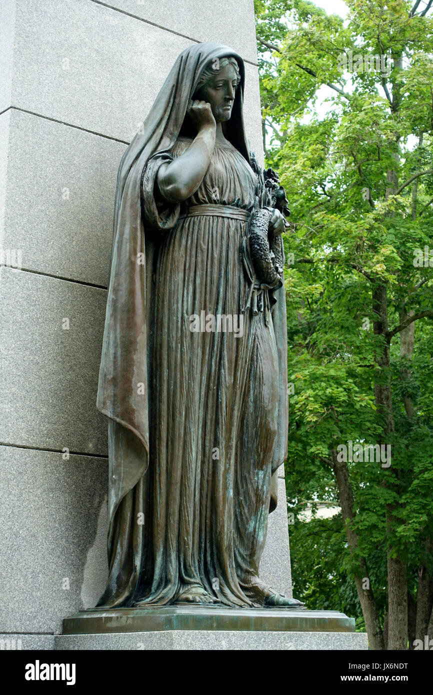 Soldaten Denkmal von Friedrich Wellington Ruckstull Skulptur, 1922, Granit und Bronze DSC 04168 Stockfoto