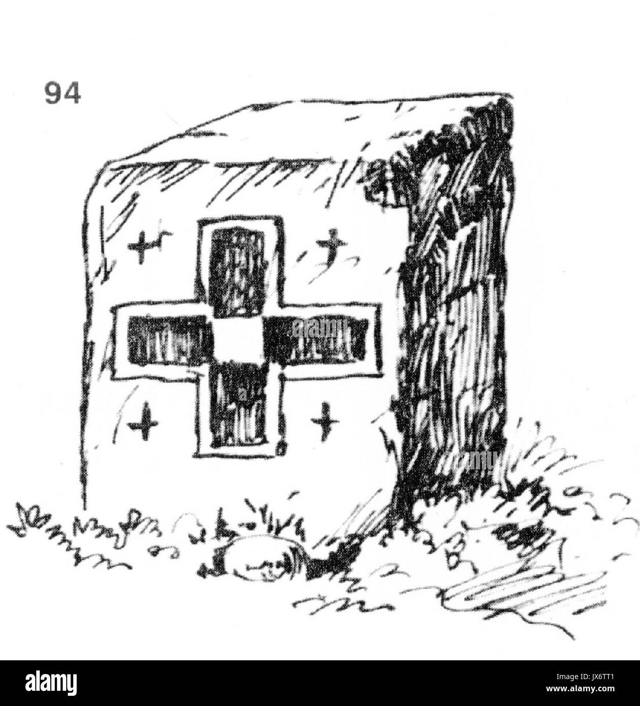 Ivan Enchev Vidyu bulgarischen Kreuze 94 Stockfoto