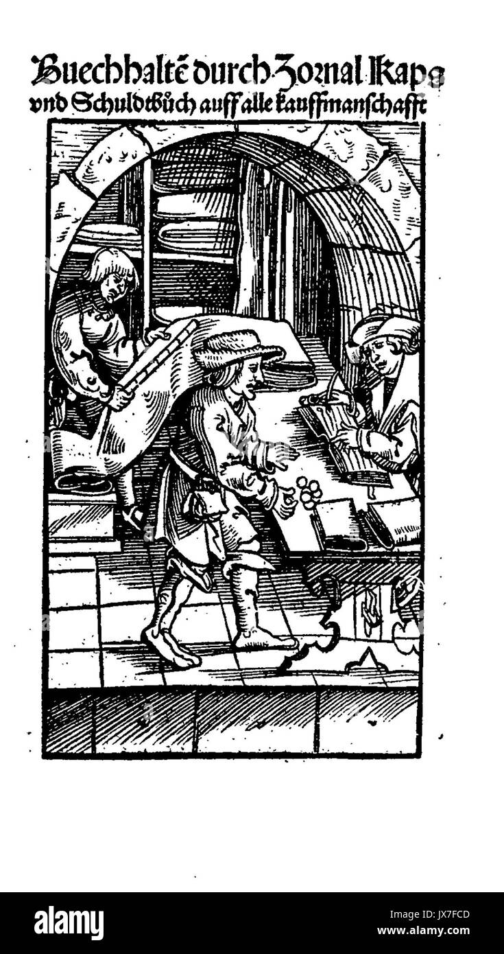 De Rechenbuch (Schreiber) 191 Stockfoto