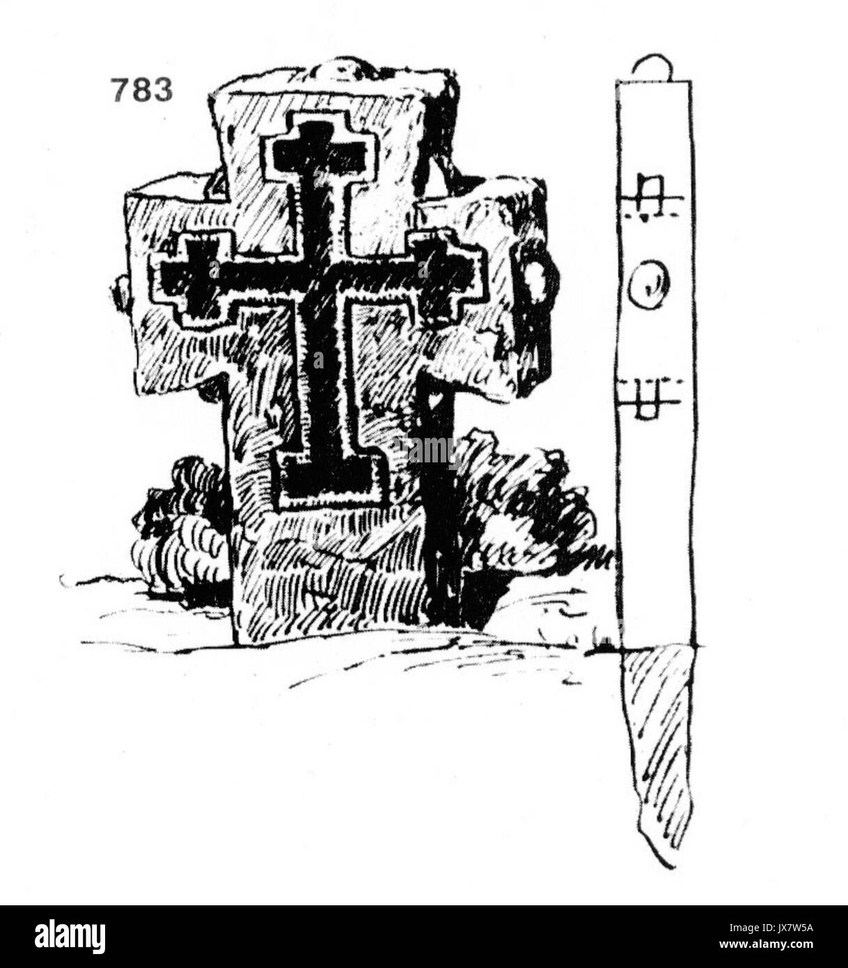 Ivan Enchev Vidyu bulgarischen Kreuze 783 Stockfoto