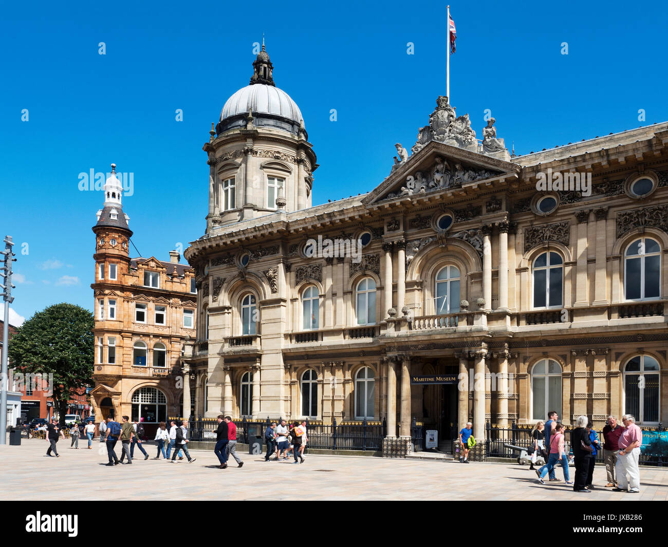 Rumpf Maritime Museum Rumpf Yorkshire England Stockfoto