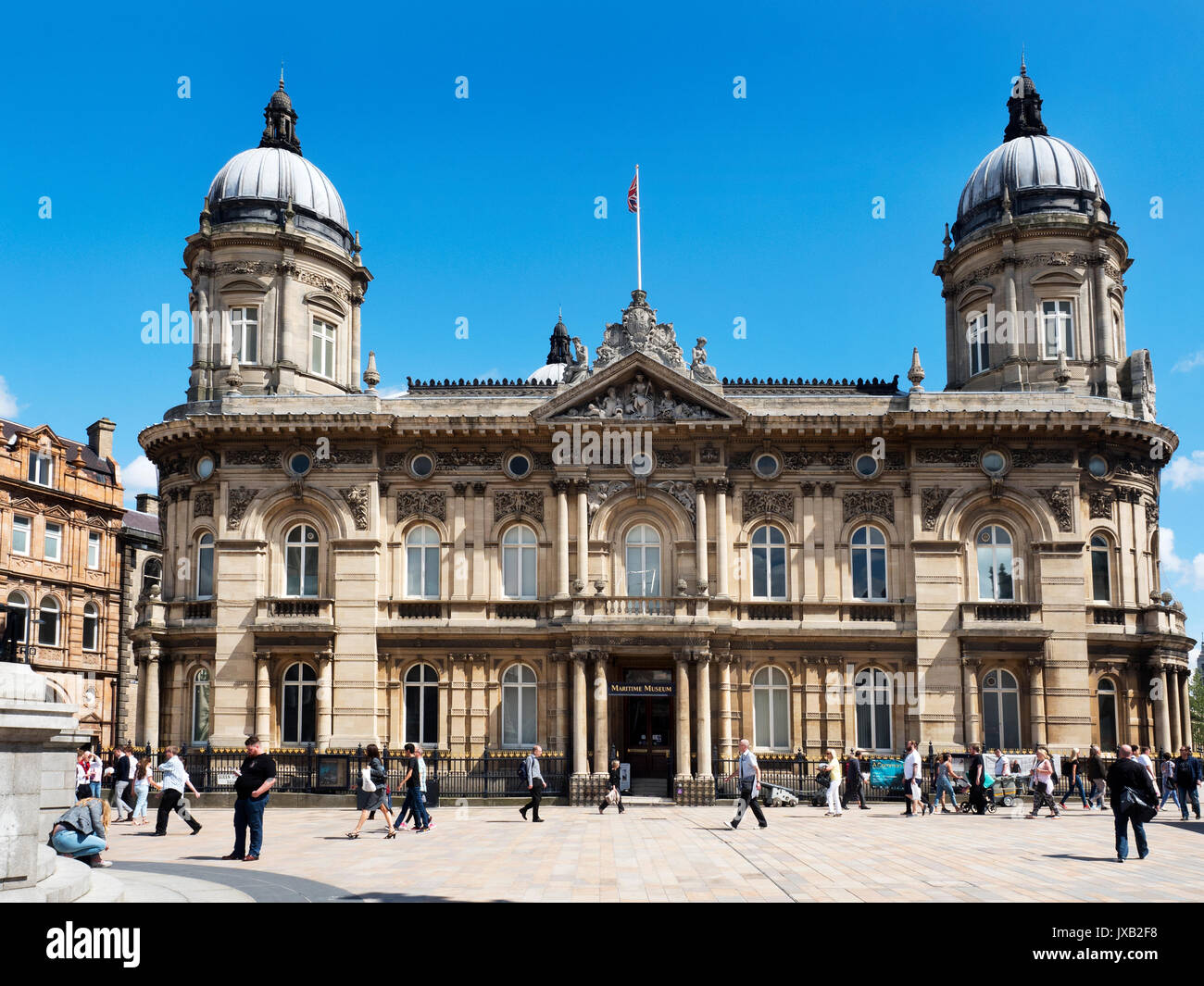 Rumpf Maritime Museum Rumpf Yorkshire England Stockfoto